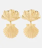 [Chloe] Chloé Chloé Shells drop earrings One Size gold