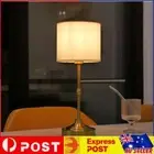 Cordless Table Lamp Fabric Lampshade Decorative Reading Light for Restaurant Bar
