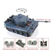 Henglong TK7.0 1:16 German Tiger I 3818 RC BB IR RTR Tank Barrel Recoil Battery
