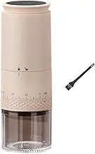Peakloong Electric Coffee Grinder Automatic Grinder Coffee Grinder Grinding Coffee Beans and Pressing Powder Home Use Portable A