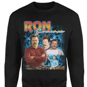 RON SWANSON Homage Sweatshirt CrewneckHoodie sweatshirt