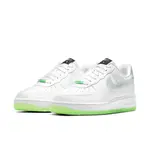 S.G NIKE AIR FORCE 1'07 LX CT3228-100 白綠 夜光 笑臉 運動鞋 休閒鞋 女鞋