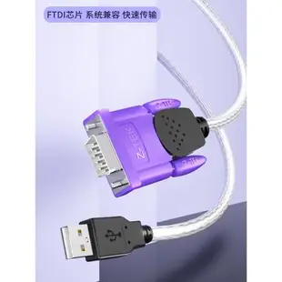 Z-TEK力特工業級USB轉串口通訊線RS485/422轉換器FT232芯片ZE628