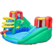 Atlantis Double Slide & Splash Jumping Castle.