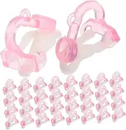 [TOGEVAL] 100pcs Children's Ear Clips Clip-on Earrings Hooks Stylish Jewelry for Boys and Girls Bright Colors Designs