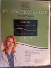QUEEN-PILLOW PROTECTOR--STOPS BED BUGS DUSTMITES ALLERGEN WATERPROOF-ZIPPERED K