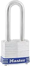 Master Lock 3DLH Outdoor Padlock with Key, 1 Pack