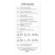 Pool Signs Australia Pool Safety CPR Sign - Ice White