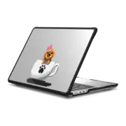 MacBook Pro 14-inch (M1 - M4) Impact Case TOY POODLE IN A CUP BY FATBEARD