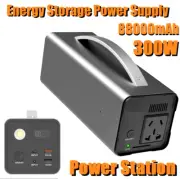 88000mAh 300W Portable Generator Power Station Mobile Power Bank Battery Backup