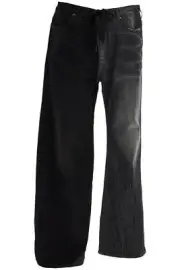 Fifty-Fifty patchwork effect jeans BALENCIAGA Men Tg. S 793766TQW71 1776 BLACK
