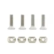 4Pcs M8 Hydrofoil Mounting Brass T-Nuts for Surfing Hydrofoil Tracks3784