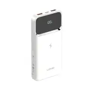 10,000mAh Power Bank with 15W Wireless Charging - USB-C PD, QC Outputs