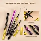 Waterproof Liquid Eyeliner, Soft tip Eyeliner, Long Lasting And No Smudging♨