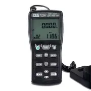 TES-1339R Data Logger Light Meter Tester 0.01 to 999900 Lux PC Data Record