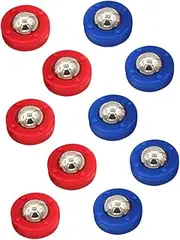 NAMOARLY Mini Tabletop Curling Game Set 10pcs Replacement Balls for Boys and Girls Fun Family Game Outdoor Indoor Use