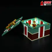 LED Light Kit for Buildable Holiday Present - Compatible with LEGO® 40292 Set