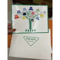 在飛比找蝦皮購物優惠-現貨 PRADA限量帽子樹明信片