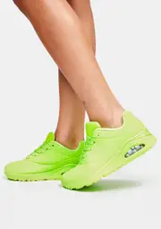 [Skechers] Lime Uno Night Shade Sneakers