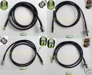 1 x RG58 SMA MALE or FEMALE to BNC MALE or Female Bulkhead RF Pigtail Cables USA
