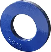 Peakloong Fractional Weights Fractional Weights Mini Weight Plates Strength Training Plates Accurate Disk Accessory Blue 0.5Kg