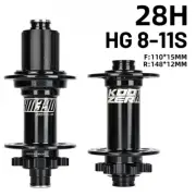 BOOST 28 Hole Mountain Bike Disc Brake Hub 6 Claw 72 Click 141*10MM 148*12MM