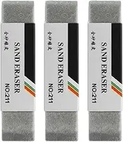 Eraser for Colored Pencils | Set of 3 Reusable Erasers for Drawing and Art | Dust- Stain Resistant School Supplies for Sketching Examinations Drawings