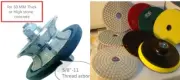 2" Full Bullnose V50 Router Bit 19 Polishing Pad Granite Concrete ceramic quartz