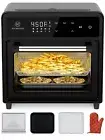 Air Fryer Toaster Oven Combo, 12.6 QT Stainless Steel Airfryer 10 in 1, Conve...