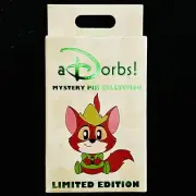 SEALED WDI D23 LE Robin Hood aDorbs Unopened Mystery Box MOG Chaser Disney Pin