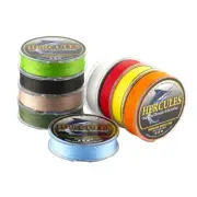 HERCULES Colorfast 20 Pounds Test PE Braided Fishing Line Fade Free 4 8 Strands