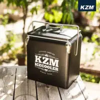 在飛比找環球Online優惠-【早點名】KZM 黑爵士小冰箱13L