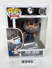 FUNKO POP! Games Mortal Kombat SUB-ZERO # 251 Vinyl Figure