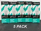 5 x 40W Clear Candle Light Globes Bulbs Lamps E27 Edison Screw ES Dimmable