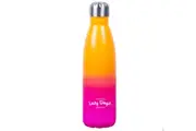 Lazy Dayz Daily Drink Bottle 500ml - Orange Pink Ombre