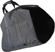 CHILDWEET Portable Canvas Bag Firewood Storage Tote Log Carrier for Indoor/outdoor Use Easy-clean Firewood Holder