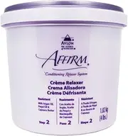 Avlon Affirm Creme Relaxer - 4 lb - Control : Resistant (Time Release Sodium Hydroxide) by Avlon Hair Care