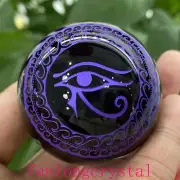 50mm+ Natural Obsidian ball rainbow quartz crystal sphere gem reiki healing 1pc