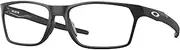 [Oakley] OX8032 Eyeglasses Bundle: OX 8032 803201 Hex Jector Satin Black and Small Blue leash Accessory kit, Hex Jector Satin Black
