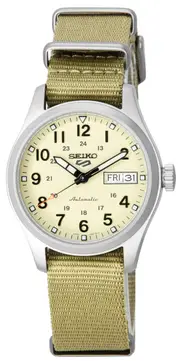 Seiko 5 Sports Desert Kit Midfield Nylon Band Automatic SRPJ83K1 100M Mens Watch