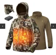 Silen Trace Heated Hunting Jacket 2 Peice Set