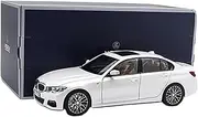 Scale Finished Model Car 2019 for BMW 330i 3 Series G20 Die Cast 1:18 Scale Simulation Alloy Car Model Adult Collection Miniature Replica Car(White)