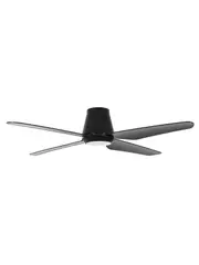 Aria 132cm CTC DC Fan with Light in Black