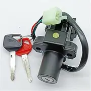 Ignition Key Switches for CBR900RR CBR929 2000-2001/CBR900RR CBR954 2002-2003/CBR1100XX 1999-06/ CBR600 F4 F4I 2001-06 Ignition Switch Lock Key Ignition Barrel Key Switch