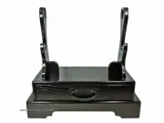 WOODEN JAPANESE SWORD KATANA 刀 DISPLAY STAND BLACK PAINTED FINISH
