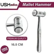 Bone Mallet Hammer Veterinary Orthopedic Surgical Instrument 16.5cm BEADEN®