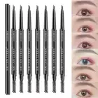 Eyebrow Pen Thin Automatic Rotation Double Head Brush Long-Lasting Waterproof W