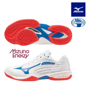 【MIZUNO 美津濃】WAVE CLAW 2 寬楦羽球鞋 71GA211026