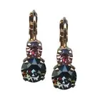 Mariana Earrings Exquisite Silver Night & Lt Rose Austrian Crystals My Treasu...