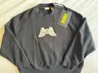 Moncler Genius X Palm Angels Crewneck Sweatshirt Size M Made In Italy NEW $600